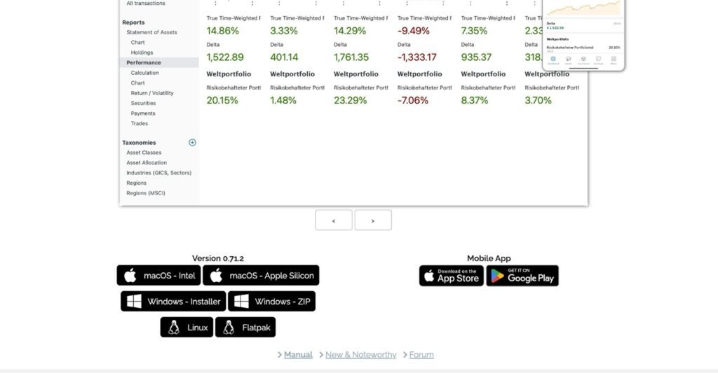 Portfolio Performance program telepítés