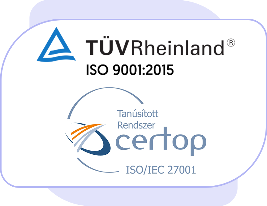 ISO tanúsítványok